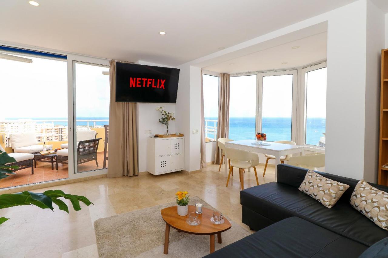 Penthouse With Panoramic Views - Puerto Marina Apartment Benalmadena Ngoại thất bức ảnh