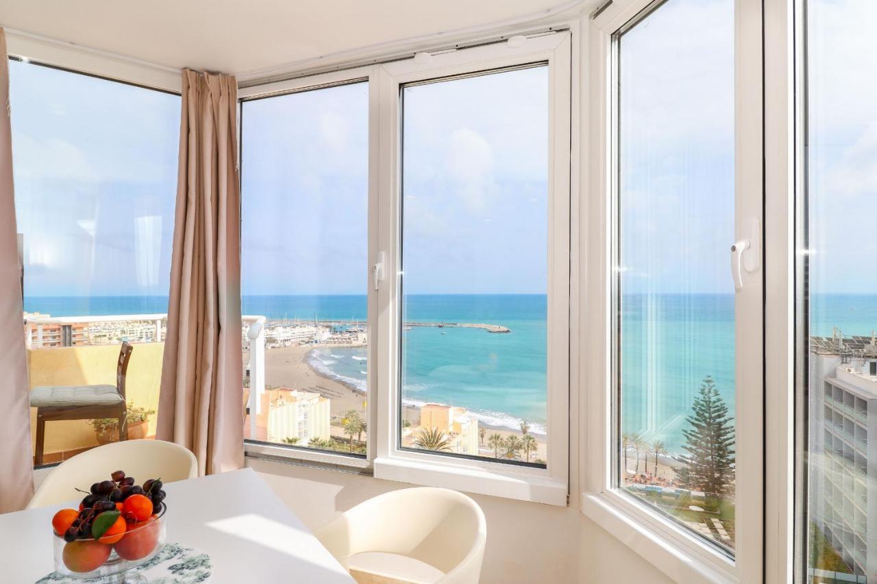 Penthouse With Panoramic Views - Puerto Marina Apartment Benalmadena Ngoại thất bức ảnh
