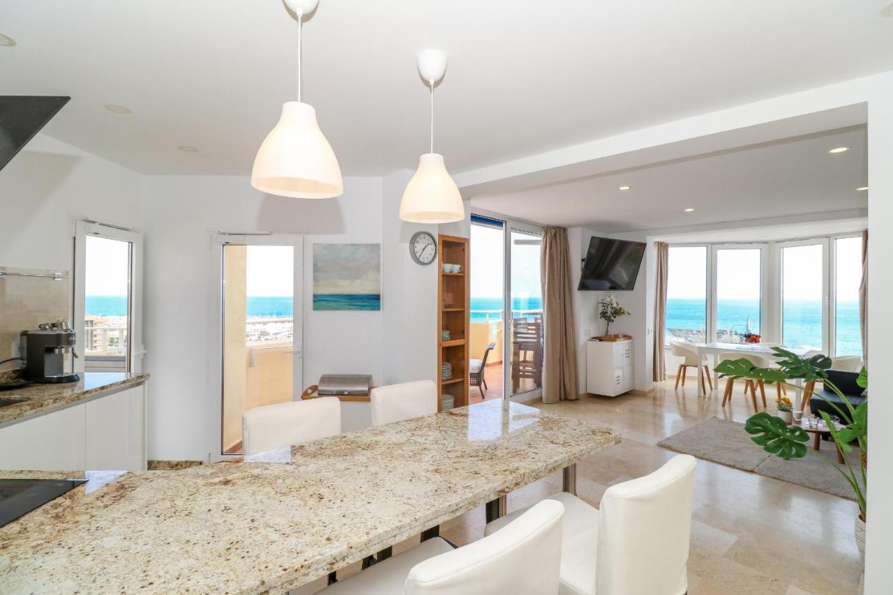 Penthouse With Panoramic Views - Puerto Marina Apartment Benalmadena Ngoại thất bức ảnh